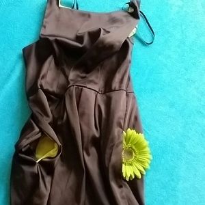 Chocolate Brown Marc New York dress sz.8 #134